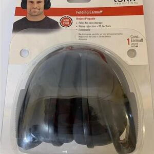 New 3M Black Folding Earmuff 23 db